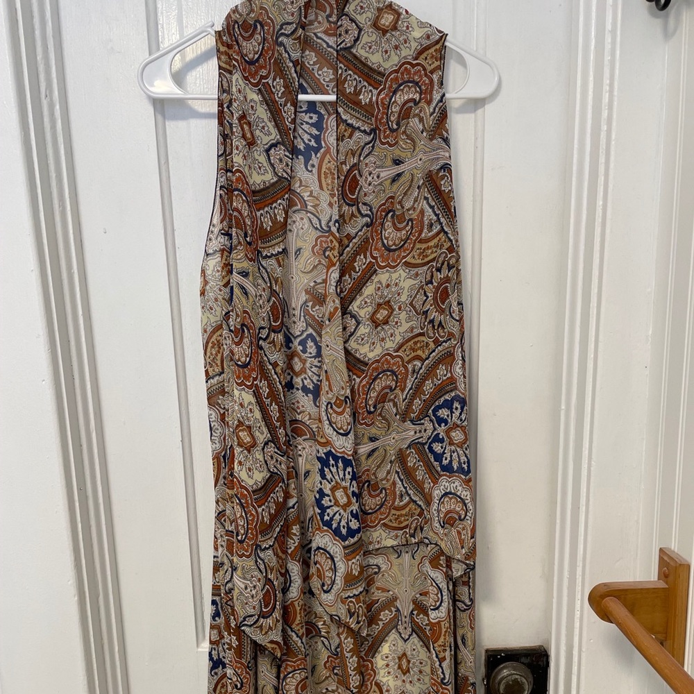 Long sheer Vest